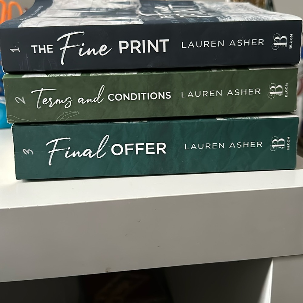 The Fine Print Trilogy by Lauren Asher